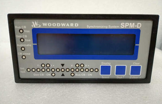 Woodward 8440-1706 SPM-D11 Load Share Synchronizer with Dual-line LCD Displays, Wide-range Power Supply, and Analog Outputs