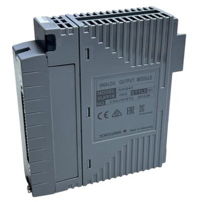 YOKOGAWA AAI543-H53-S1 8-Channel Analog Output Module with HART Communication and 4-20 mA DC Output