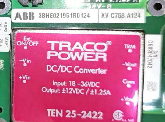 ABB KVC758A124 3BHE021951R1024 Programmable Embedded Controller Baseplate with High-Speed Digital Outputs and Fiber Optic Communication for Deterministic Control
